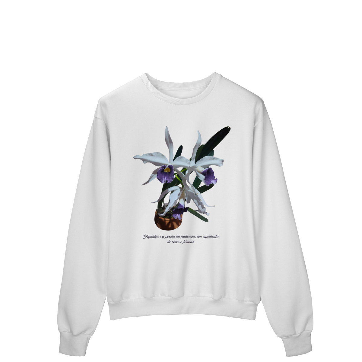 Moletom Prime Fechado Orquidea Coerulea