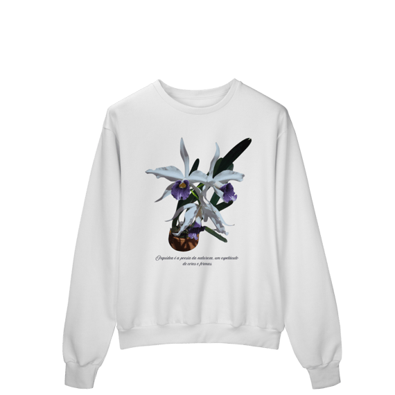 Moletom Prime Fechado Orquidea Coerulea