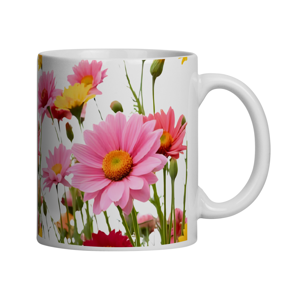 Caneca Flores 