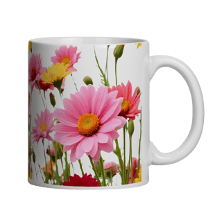 Caneca Flores 