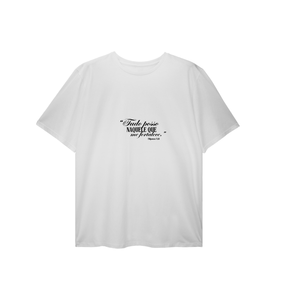 T-Shirt Plus Size Fortalece 