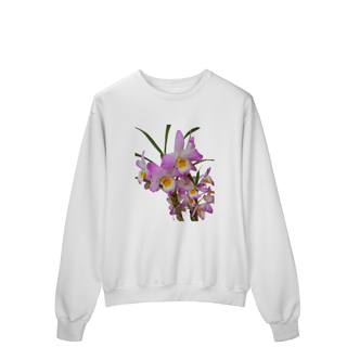 Nome do produto Moletom Prime Fechado Flores 02