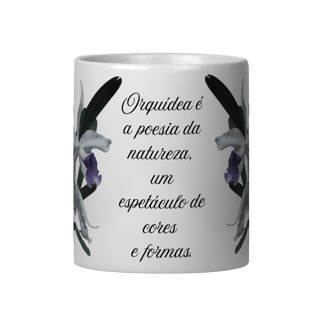 Nome do produto Caneca Orquidea Coerulea