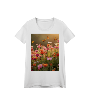 Nome do produto Baby Long Quality Flores e Borboletas