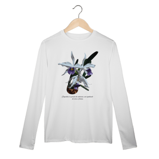 Nome do produto Camisa Manga Longa Sport Dry UV Orquidea Coerulea