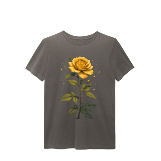 T-Shirt Estonada Rosa Amarela 1511