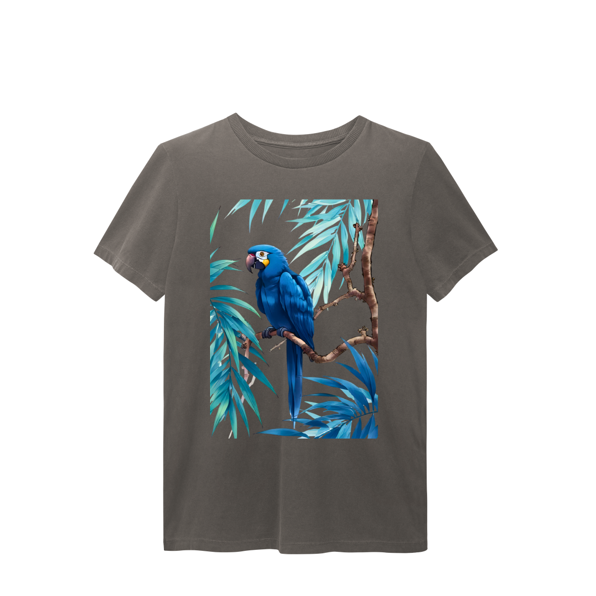 Nome do produto: Camisets Estonada Arara Azul