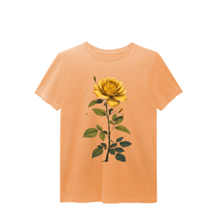 Nome do produto T-Shirt Estonada Rosa Amarela 1511
