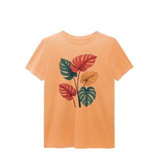 Nome do produto T-Shirt Estonada Folhas CA 