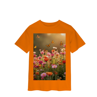 Nome do produto Classic Infantil Flores e Borboletas