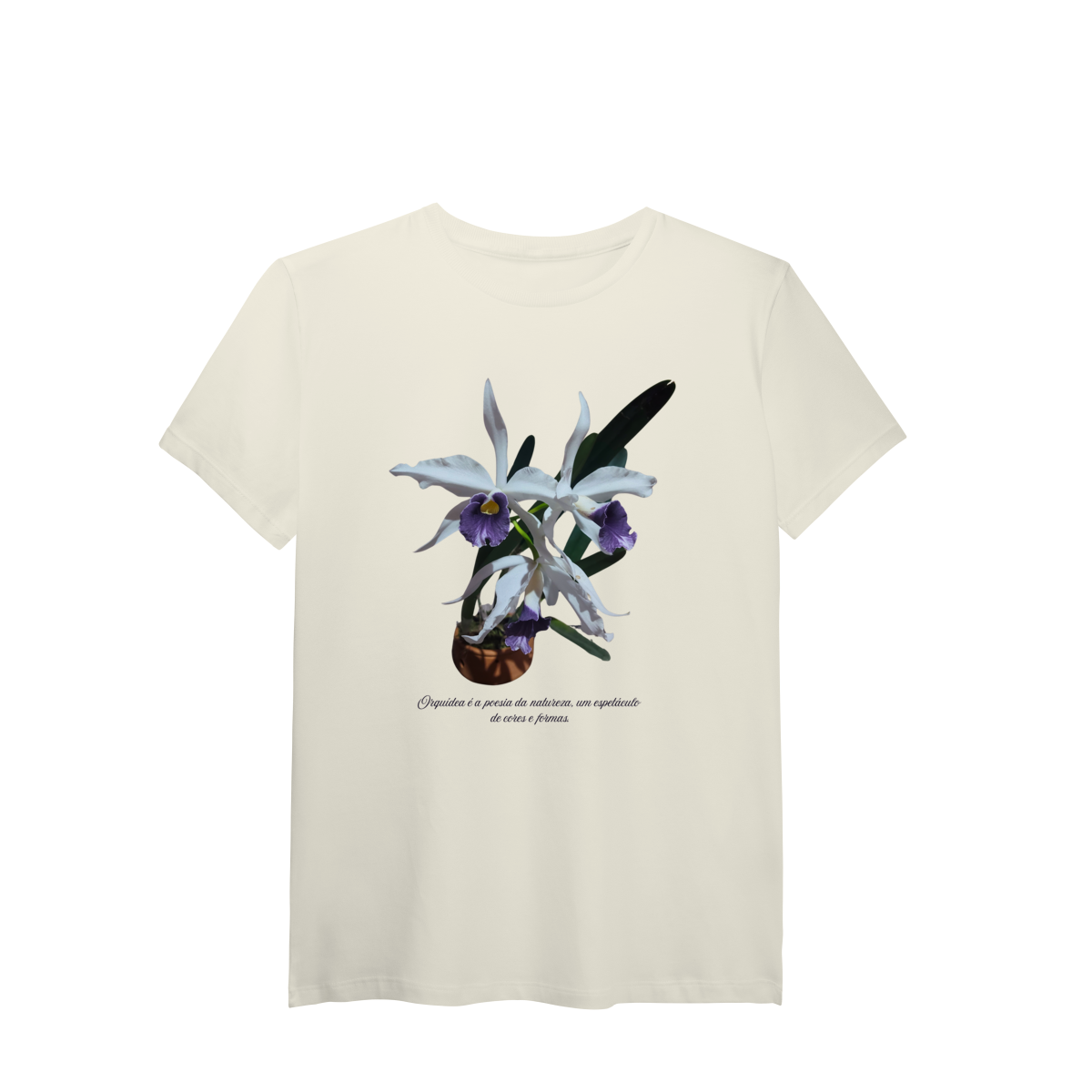 T-Shirt Pima Orquidea Coerulea