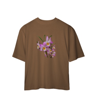 Nome do produto Camiseta Oversized Flores 02