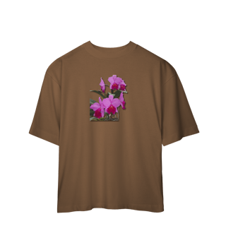 Nome do produto Camiseta Oversized Flores 05