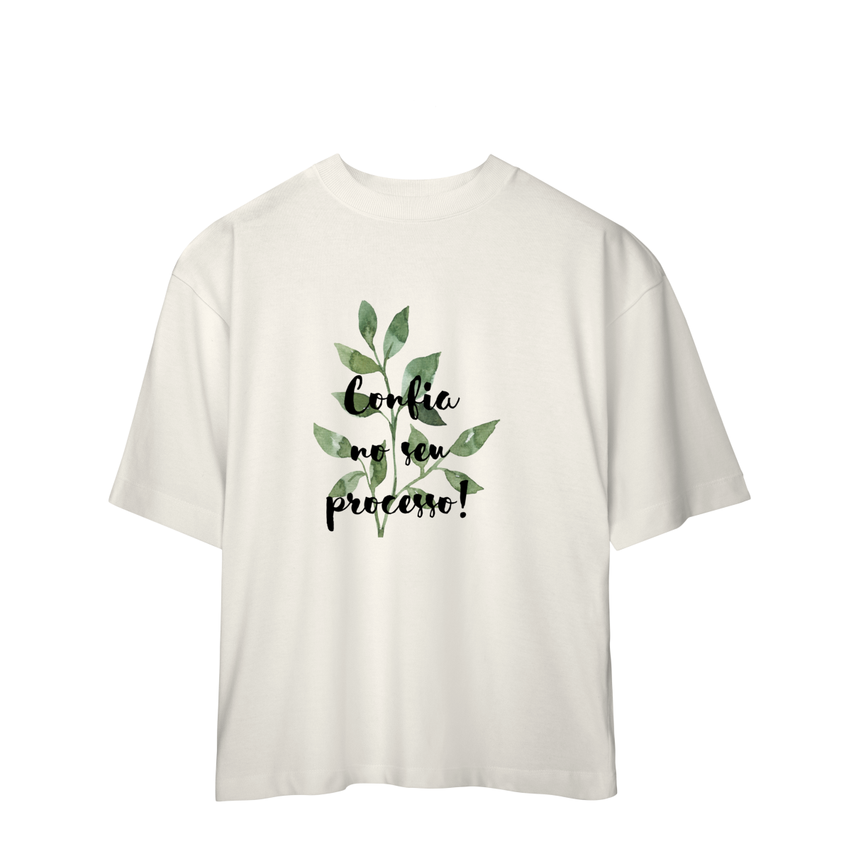 Camiseta Oversized Confia