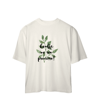 Camiseta Oversized Confia