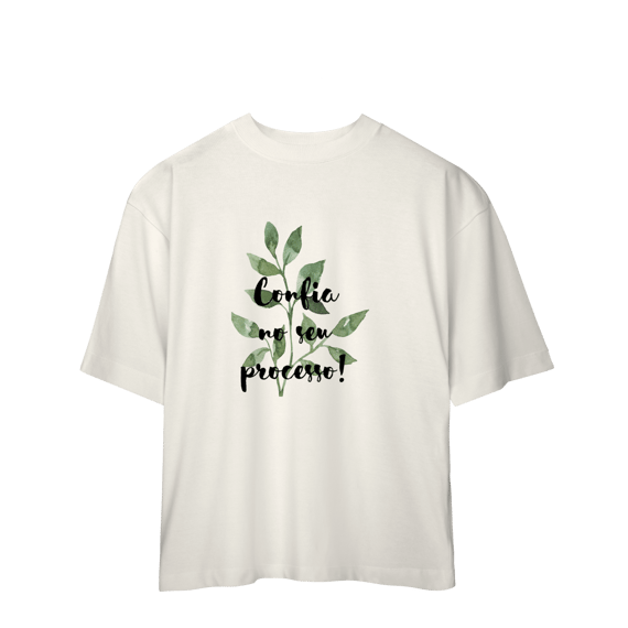 Camiseta Oversized Confia