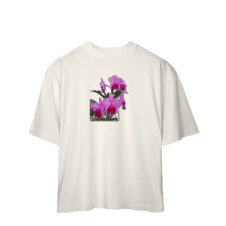 Nome do produto Camiseta Oversized Flores 05