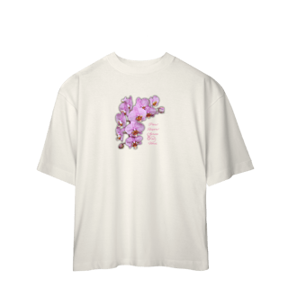 Nome do produto Camiseta Oversized Flores 9