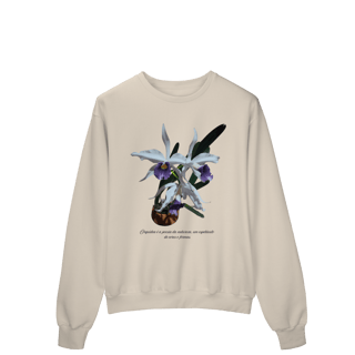 Nome do produto Moletom Prime Fechado Orquidea Coerulea