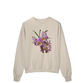 Nome do produto Moletom Prime Fechado Flores 02