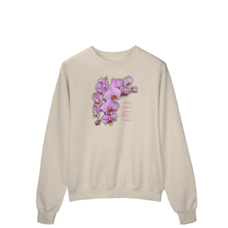 Nome do produto Moletom Prime Fechado Flores 9