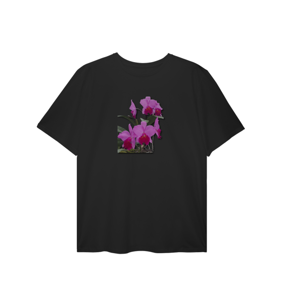 T-Shirt Plus Size Flores 05