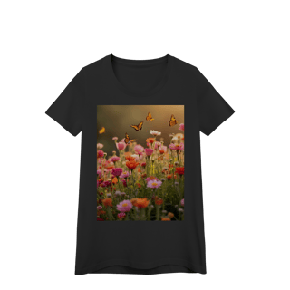 Nome do produto Baby Long Quality Flores e Borboletas