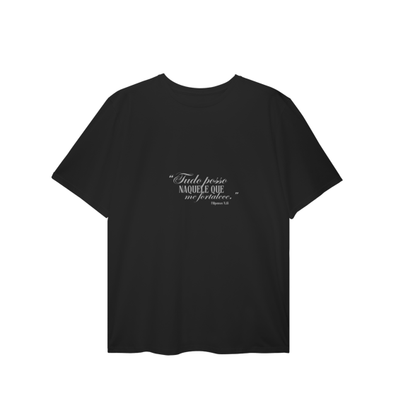 T-Shirt Plus Size Fortalece