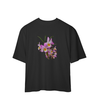 Nome do produto Camiseta Oversized Flores 02