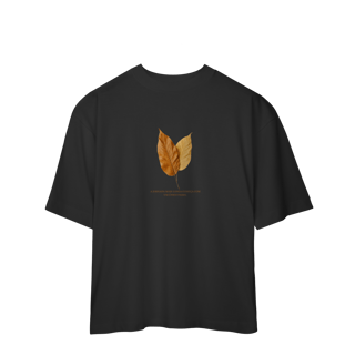 Nome do produto Camiseta Oversized Folhas