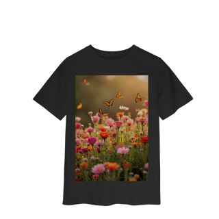 Nome do produto Classic Infantil Flores e Borboletas