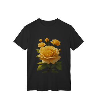 Nome do produto T-Shirt Classic Rosas Amerela 