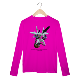 Nome do produto Camisa Manga Longa Sport Dry UV Orquidea Coerulea