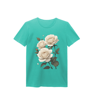 Nome do produto Baby Long Estonada Rosas Branca 