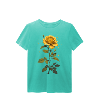 Nome do produto T-Shirt Estonada Rosa Amarela 1511