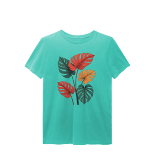 Nome do produto T-Shirt Estonada Folhas CA 