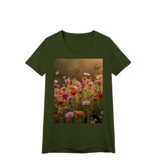 Nome do produto Baby Long Quality Flores e Borboletas