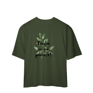 Nome do produto Camiseta Oversized Confia