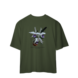 Nome do produto Camiseta Oversized Orquidea Coerulea