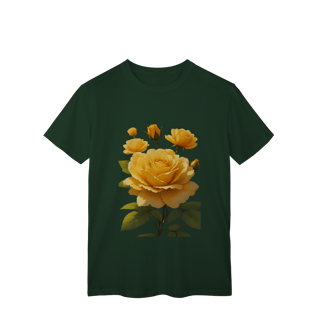 Nome do produto T-Shirt Classic Rosas Amerela 