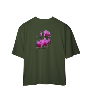 Nome do produto Camiseta Oversized Flores 05