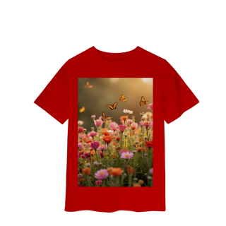 Nome do produto Classic Infantil Flores e Borboletas