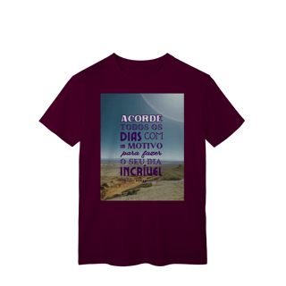 Nome do produto T-Shirt Classic Incrivel 