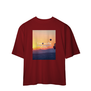 Nome do produto Camiseta Oversized Destino