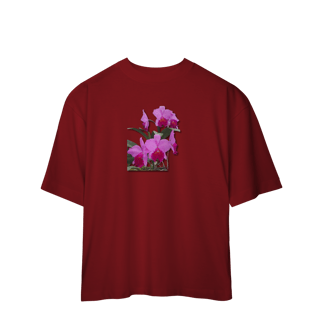 Nome do produto Camiseta Oversized Flores 05