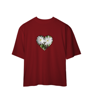 Nome do produto Camiseta Oversized Flores 2225