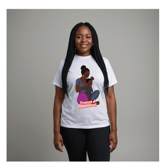 T-shirt Trança é Ancestral