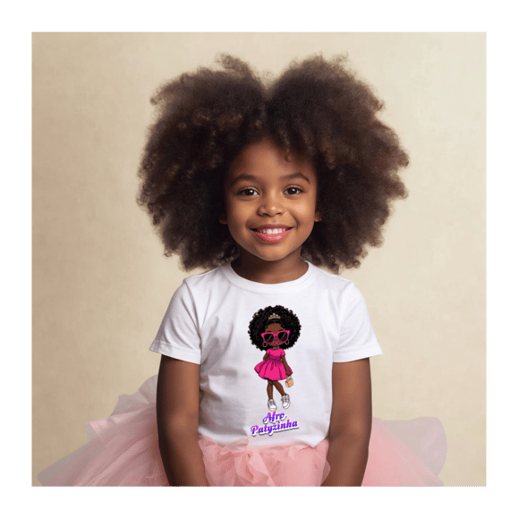 T-shirt Afro Patyzinha