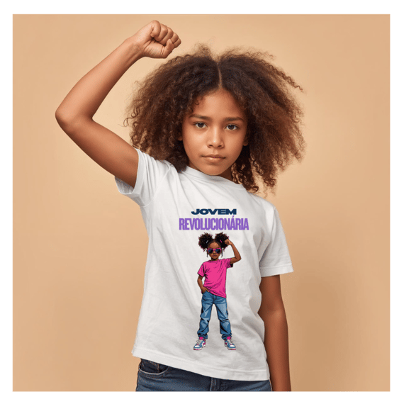 T-shirt Jovem Revolucionária