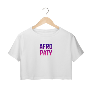 Cropped Afro Paty- Branco